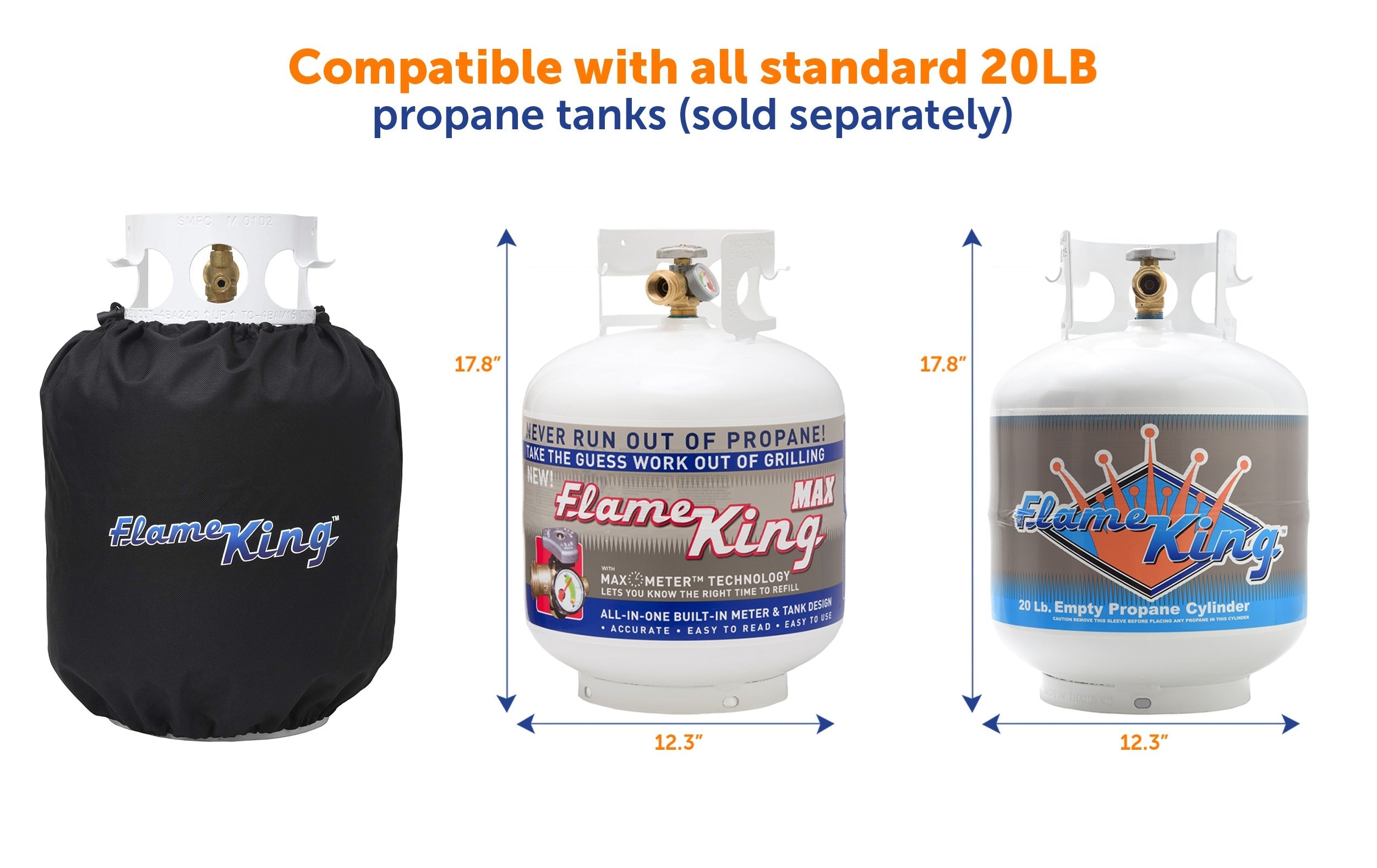 Flame King Propane Tank Cover for 20 lb Cylinder