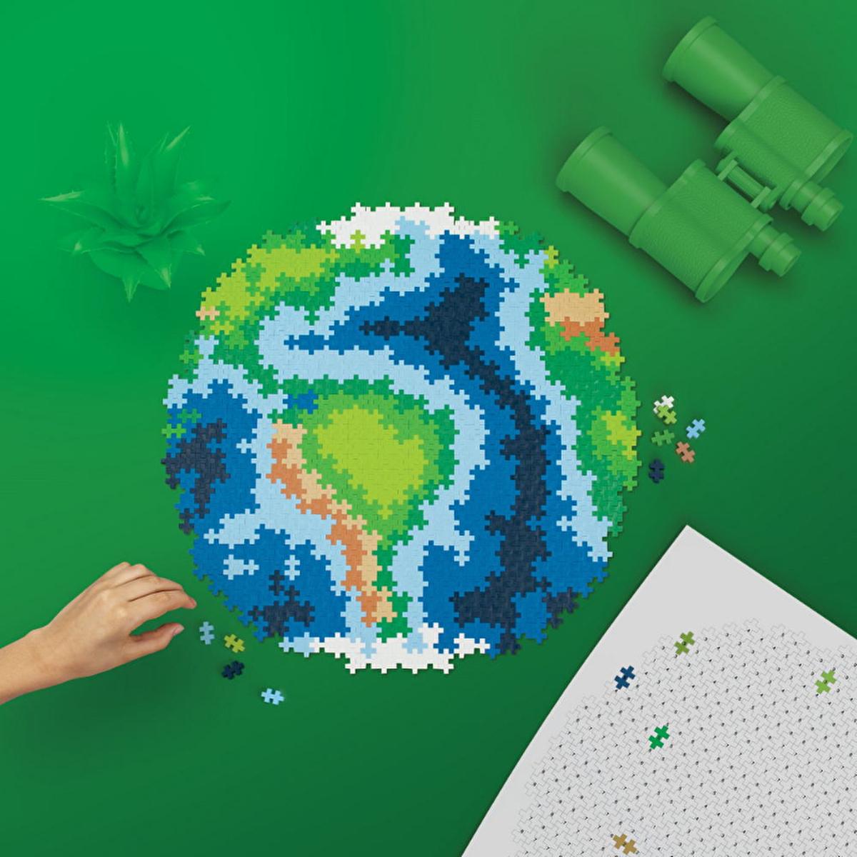 Plus Plus 800-Piece Jigsaw Puzzle for Children - Enhances Problem-Solving Skills & Creativity