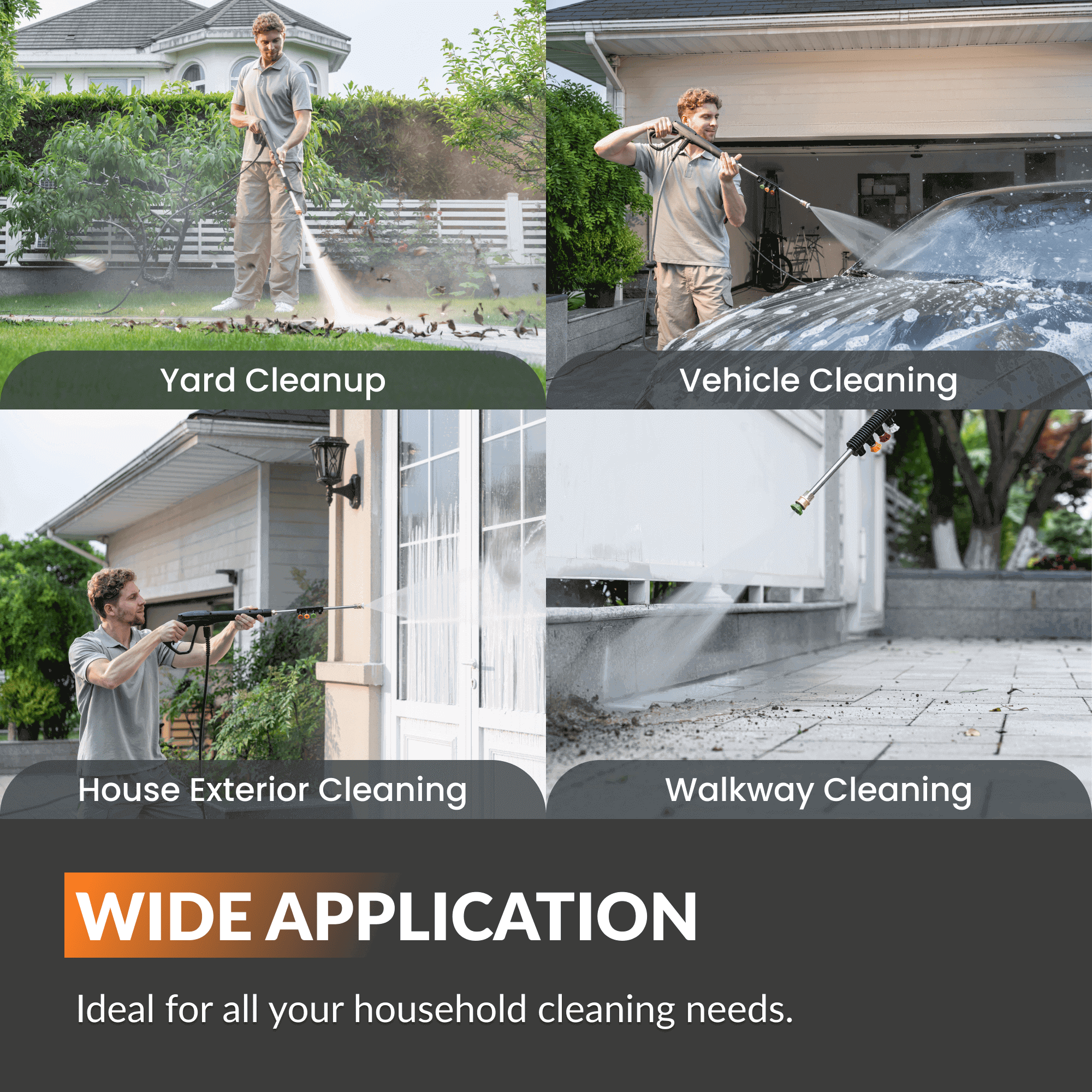 Grandfalls  Retractable Pressure Washer Essential