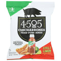 4505 Chicharones, Chile Lime Mild Pork Rinds, 2.7 oz (Pack of 12)