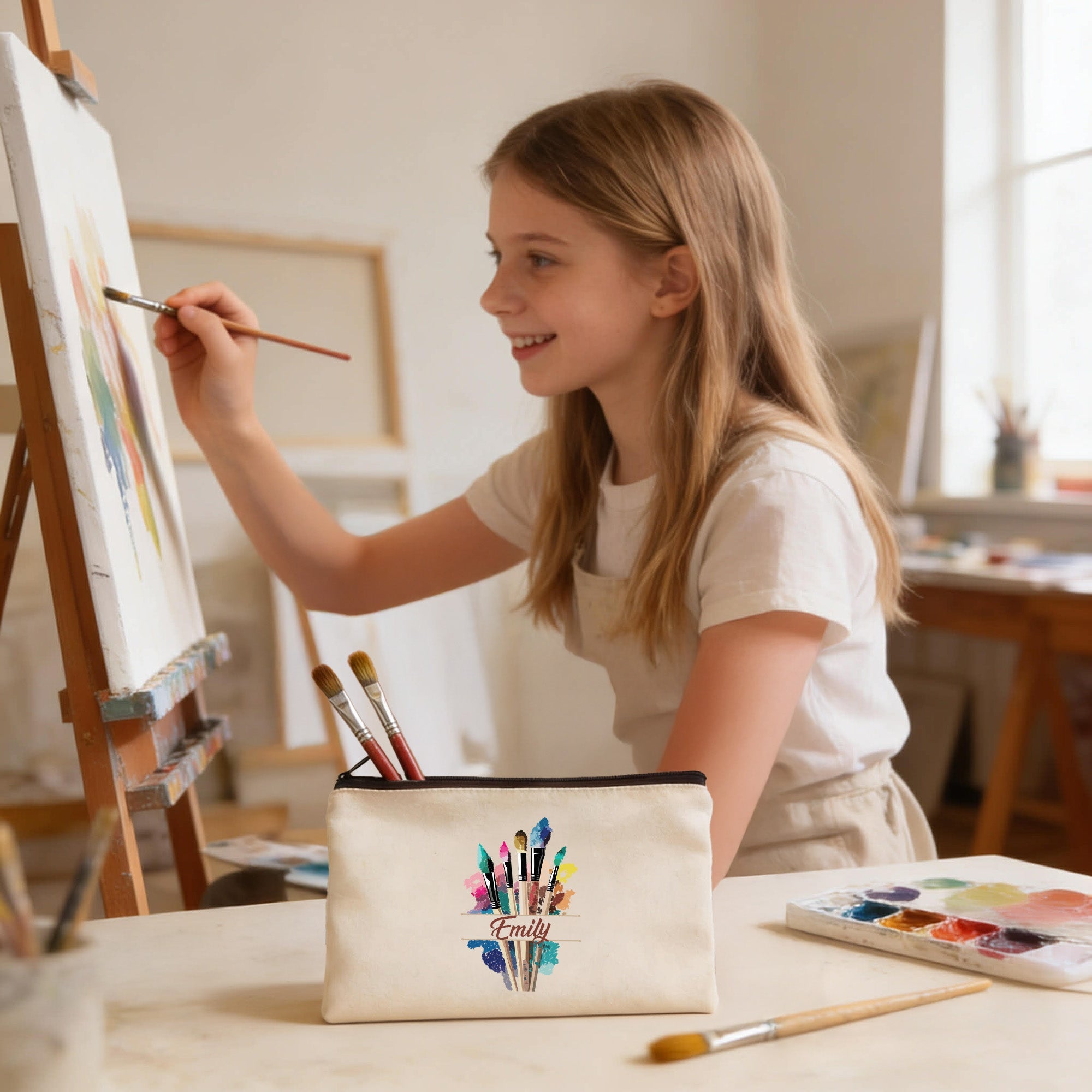Personalized Pencil Case Large Capacity Pencil Pouch
