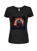 Party Animal Juniors V Neck T-Shirt