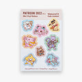 Patreon 2022 Mini Vinyl Sticker Sheets