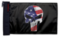 Punisher USA 12"x18" Forever Wave Flag for Jeep Wrangler JK 2-Door 2007-2018