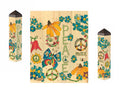 Peace Butterfly Art Pole 20 Inches