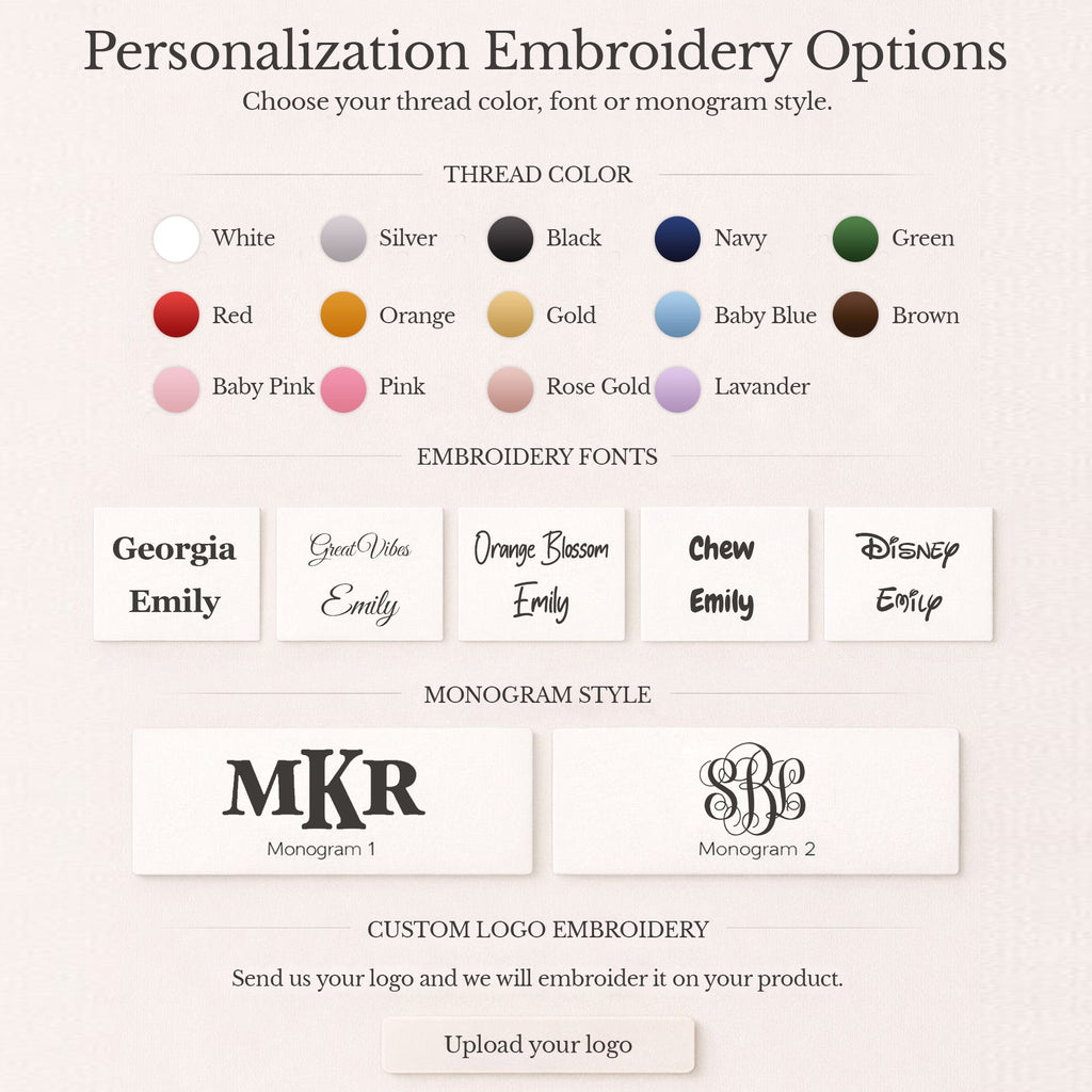 Personalized Embroidered Duffle Bag – Custom Travel Weekender Bag
