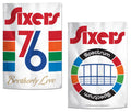 Philadelphia 76ers City Garden Flag 2 Sided