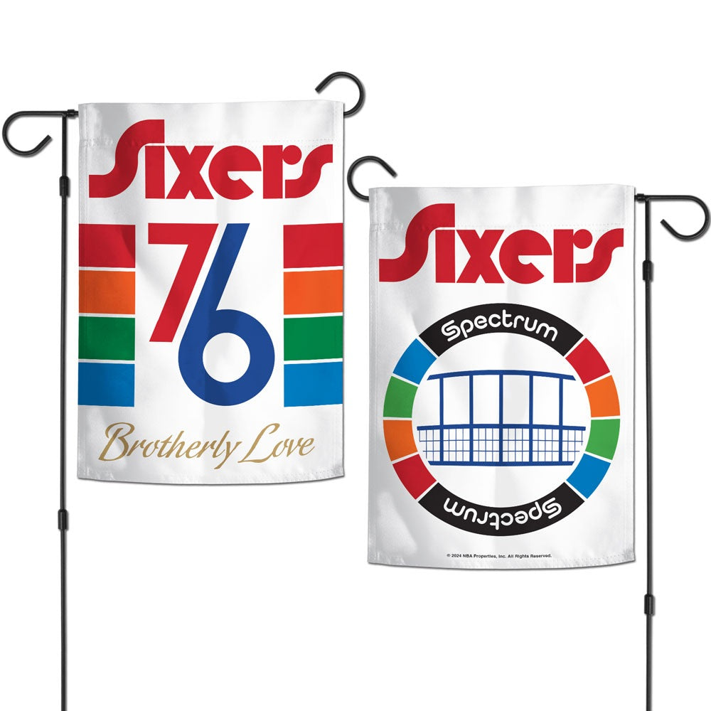 Philadelphia 76ers City Garden Flag 2 Sided