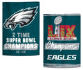 Philadelphia Eagles Super Bowl Champions 2 Sided Garden Flag