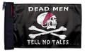 Dead Men Tell No Tales 12"x18" Forever Wave Flag for Jeep Wrangler TJ 1996-2006