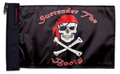 Surrender The Booty 12"x18" Forever Wave Flag for Jeep Wrangler JK 2-Door 2007-2018