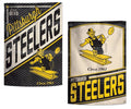 Pittsburgh Steelers Garden Flag 2 Sided Retro Classic Logo