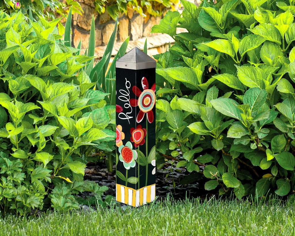 Playful Petals Art Pole 20 Inches