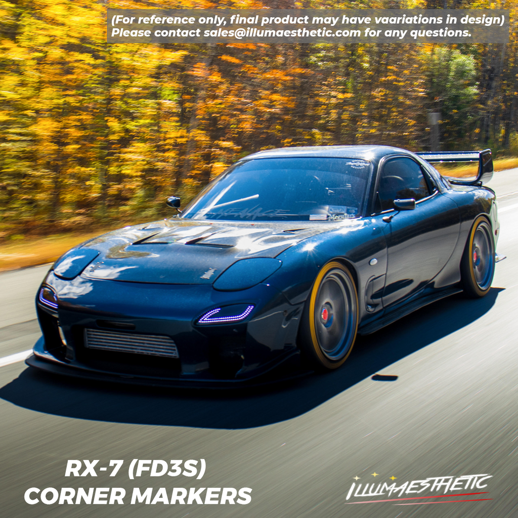 Mazda RX-7 (FD3S) - Complete Corner Marker DIY Kit