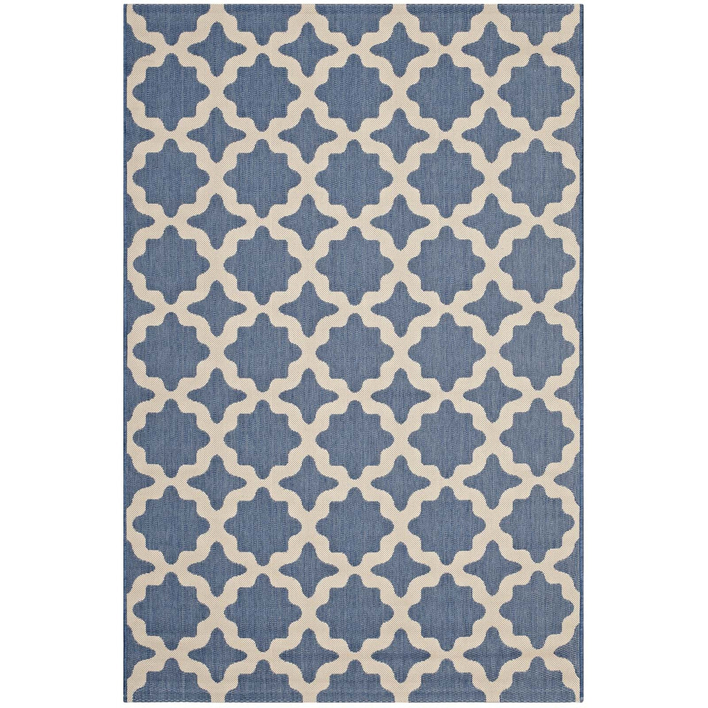 Cerelia Moroccan Trellis Indoor and Outdoor 5x8 Area Rug by Modway