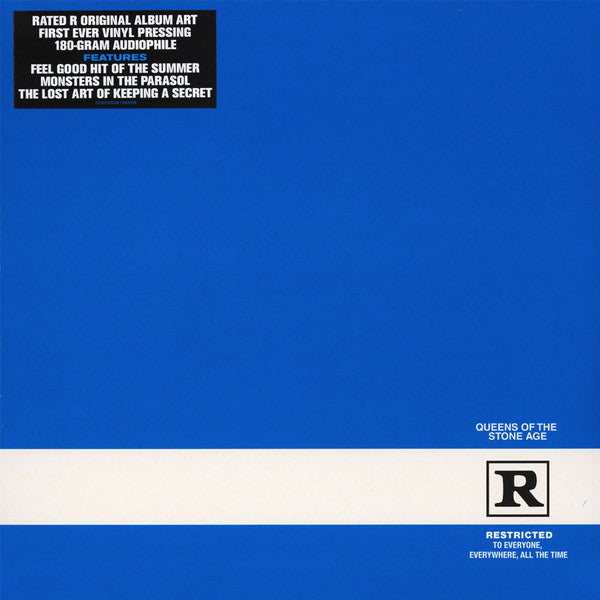 Queens Of The Stone Age - R - Restricted To Everyone, Everywhere 2x 180G Vinyl LP Record