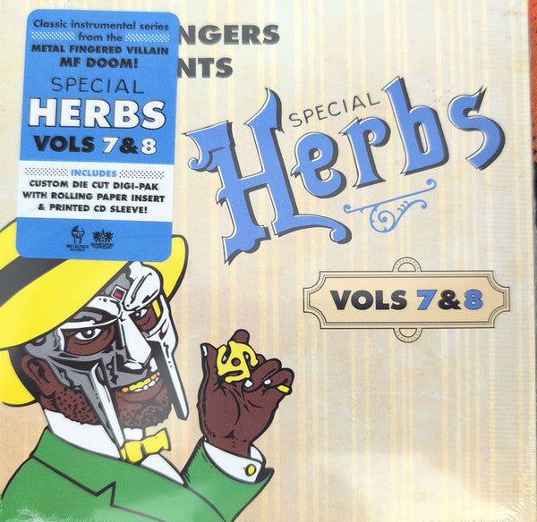 Metal Fingers (MF DOOM) - Special Herbs Vol 7 & 8 CD