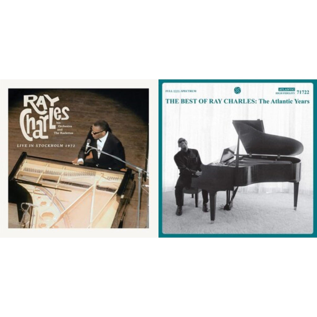 Ray Charles - Best Of Ray Charles: The Atlantic Years (2LP/White Vinyl) & Live In Stockholm 1972 (140G)