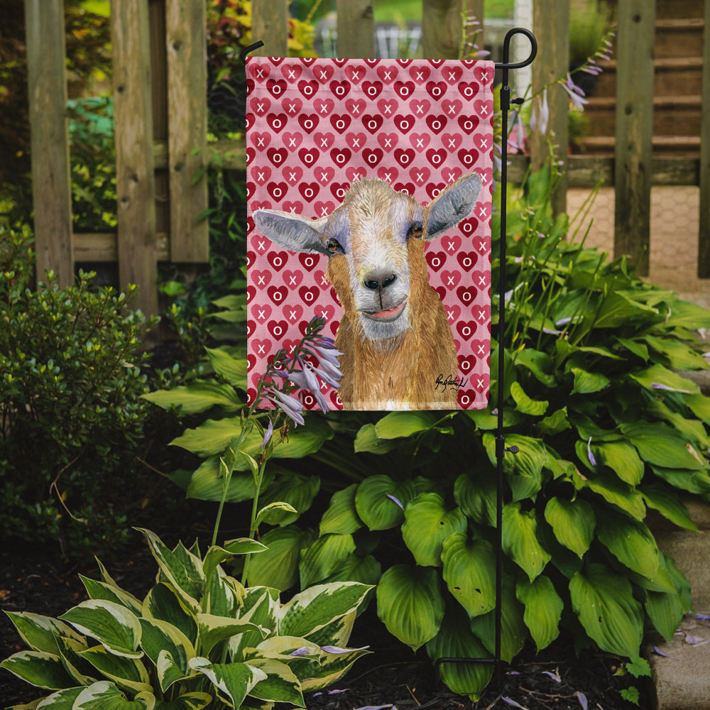 Goat Hearts and Love Garden Flag Mailbox Decorative Yard Banner Outside Patio Artwork for Flower Beds, Garden Size, Multicolor