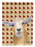 Goat Fall Leaves Garden Flag Mailbox Decorative Yard Banner Outside Patio Artwork for Flower Beds, Garden Size, Multicolor