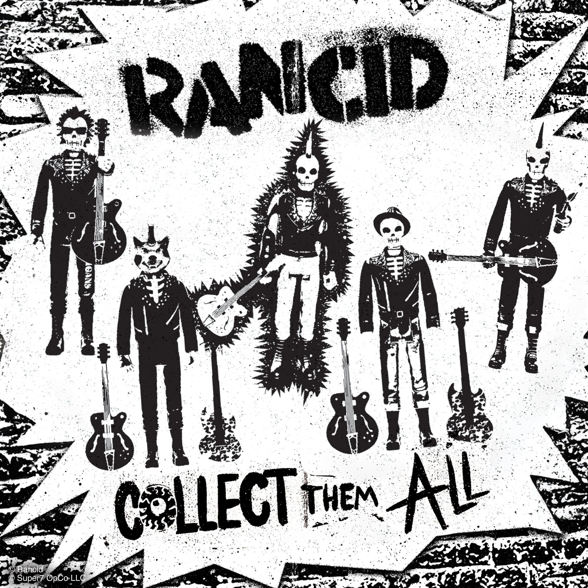 Super7 x Rancid - Skeletim (Time Bomb) ReAction Figure