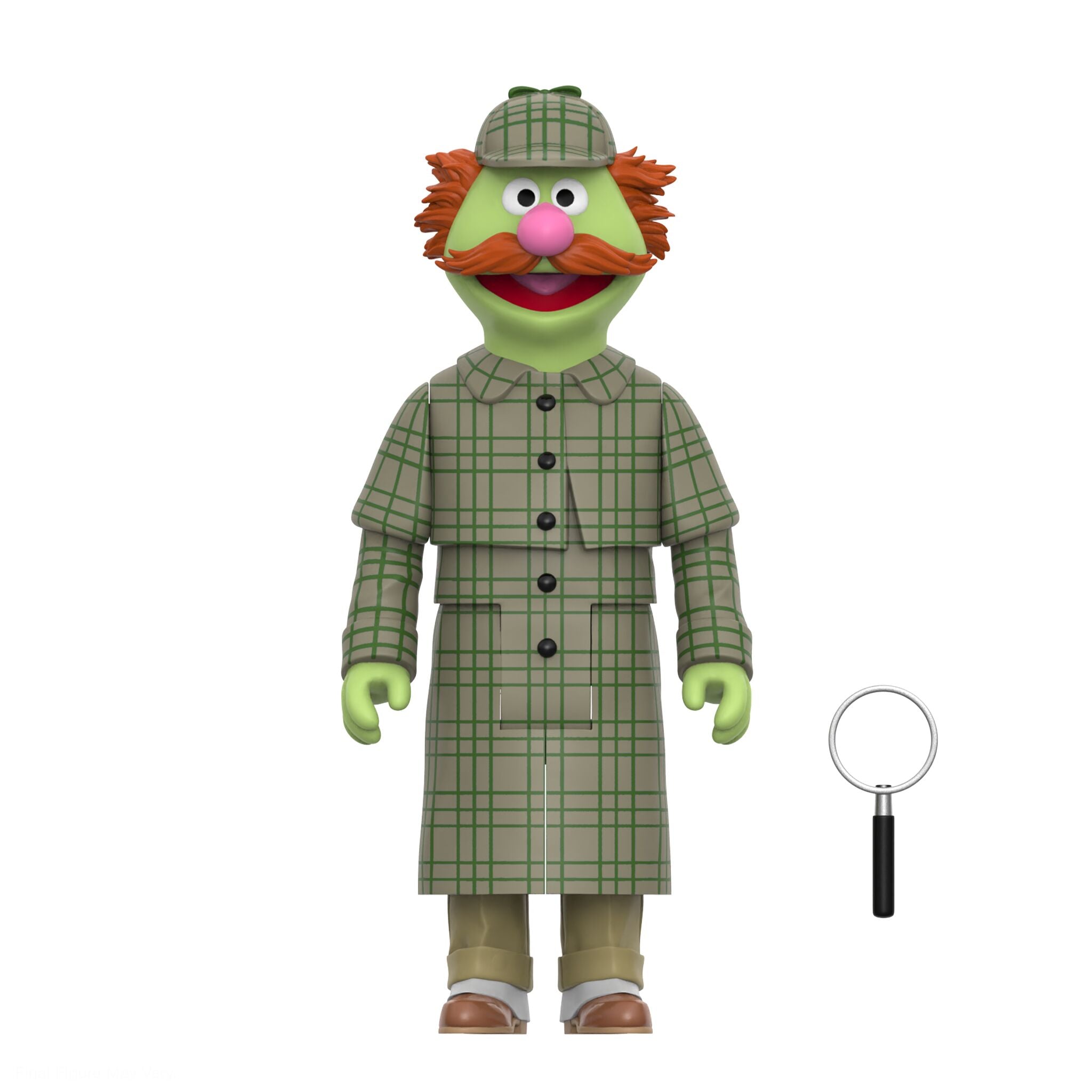 Super7 x SESAME STREET - SUPER GROVER, SHERLOCK HEMLOCK, MR. HOOPER, BIG BIRD ReAction Figures