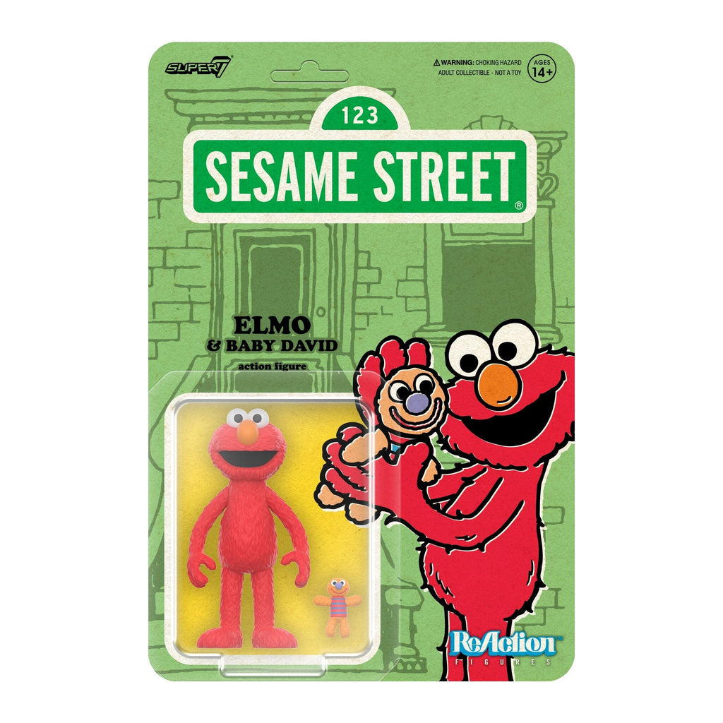 Super7 x Sesame Street - Elmo ReAction Figure