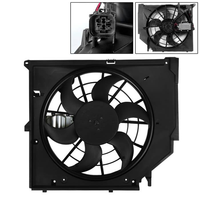 SPYDER xTune 99-06 BMW 3 Series E46 4Dr Radiator Fan (RF-BM-621-199) 9941665