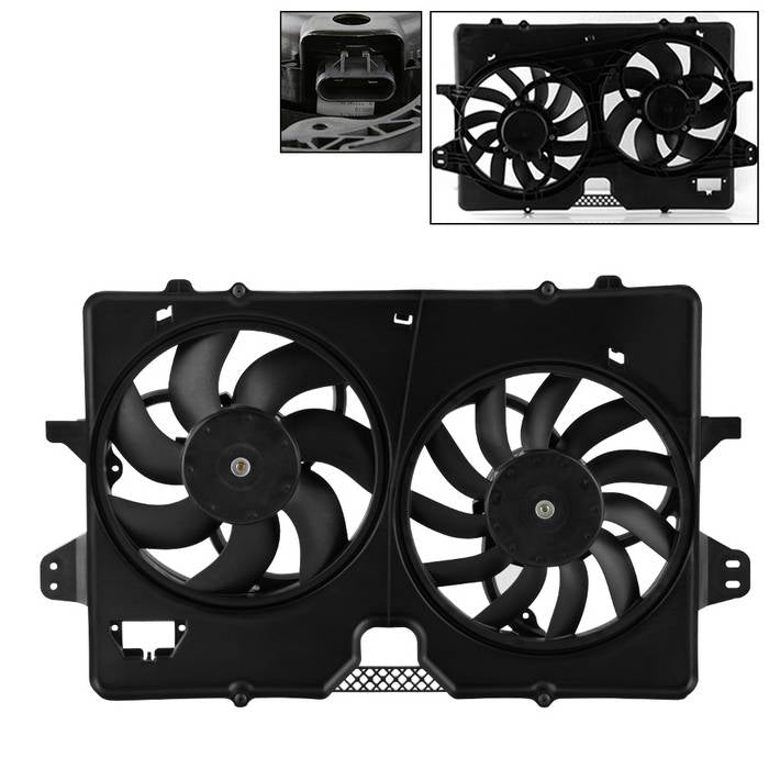 SPYDER xTune 08-12 Ford Escape Radiator Fan (RF-FO3115182) 9943980