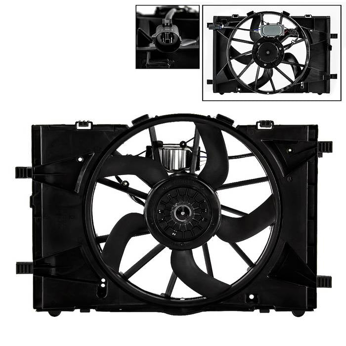 SPYDER xTune 10-12 Ford Fusion Radiator Fan (RF-FO3115183) 9944017