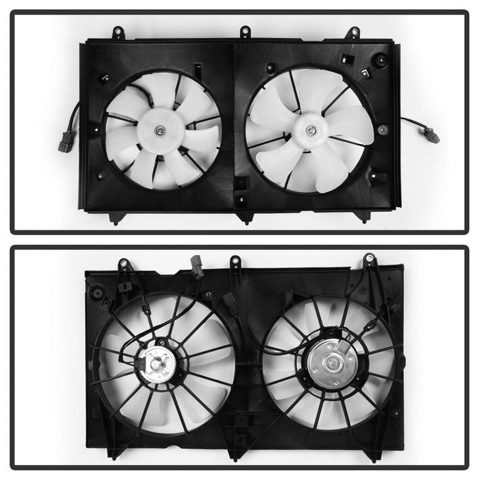 SPYDER xTune 03-04 Honda Accord 2.4L Radiator Fan HO3115121 (RF-HD-620-225) 9941726