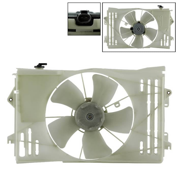 SPYDER xTune 03-08 Toyota Corolla Radiator Fan (RF-TO3115125) 9943898