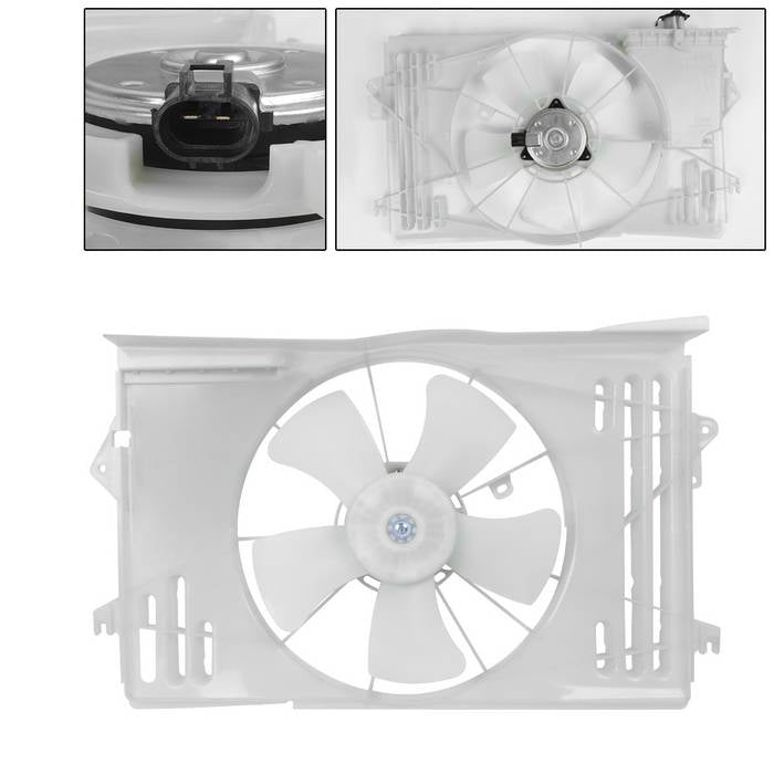 SPYDER xTune 03-08 Toyoda Corolla Matrix / 03-04 Pontiac Vibe Radiator Fan TO3115125 (RF-TY-620-546) 9941788