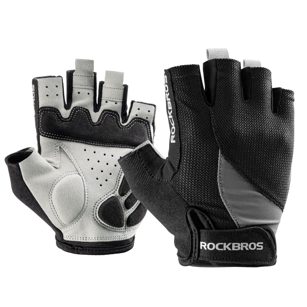 ROCKBROS Half-Finger Gel Padded Cycling Gloves Summer