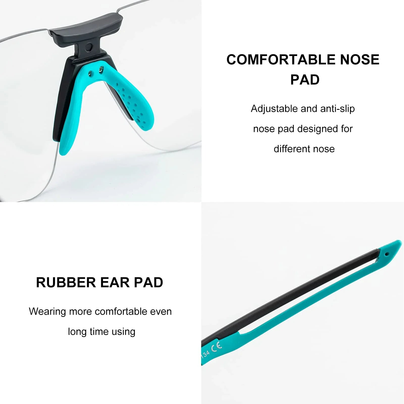 Adaptive Cycling Goggles with Complete UV Protection