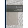 Elegies - Paperback
