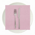 Luxenap Square Bordeaux Denim Paper Napkin - Air Laid - 15 3/4" x 15 3/4" - 25 count box