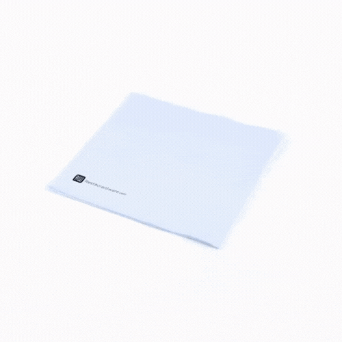 Luxenap Square Celeste Denim Paper Napkin - Air Laid - 15 3/4" x 15 3/4" - 25 count box