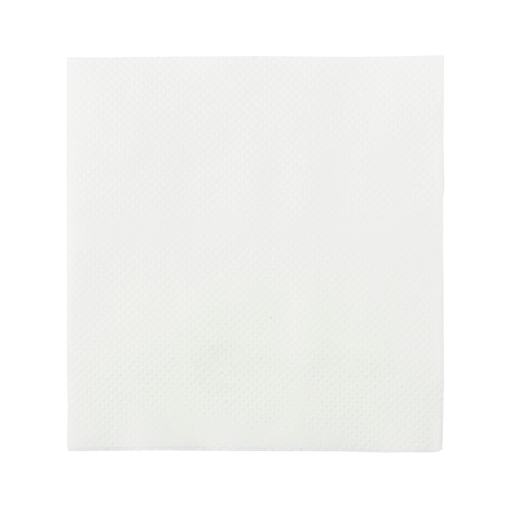 Luxenap Square White Paper Cocktail Napkin - Micropoint, 2-Ply - 7 3/4" x 7 3/4" - 100 count box