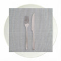 Luxenap Square Black Denim Paper Napkin - Air Laid - 15 3/4" x 15 3/4" - 600 count box