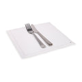 Luxenap Square Ecru Cotton Meal Napkin - Organic , Disposable - 8 3/4" x 8 3/4" - 500 count box