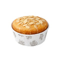 Panificio 5 oz Round Vintage Floral Paper Large Baking Cup - Pleated - 3 3/4" x 3 3/4" x 1 1/2" - 200 count box