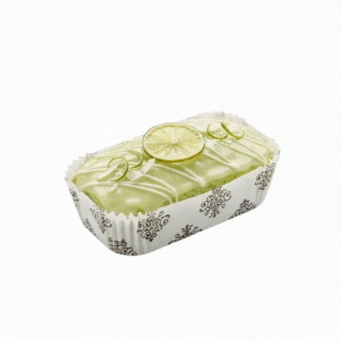 Panificio 5 oz Elliptical Vintage Floral Paper Large Baking Cup - Ridged - 4 1/2" x 2 1/2" x 1 1/4" - 200 count box