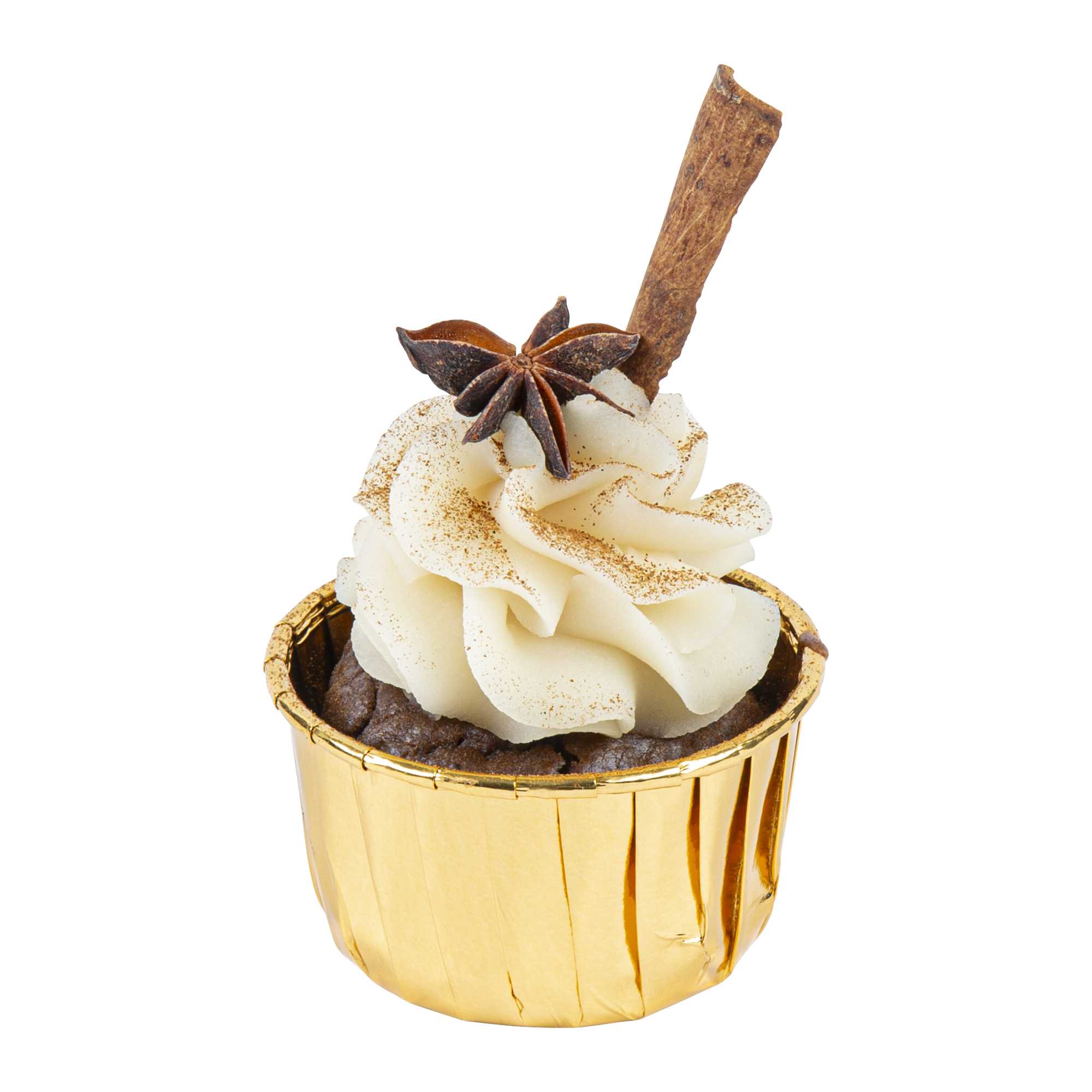 Panificio 3 oz Round Rose Gold Paper Small Baking Cup - Pleated - 2 1/2" x 2 1/2" x 1 1/2" - 200 count box