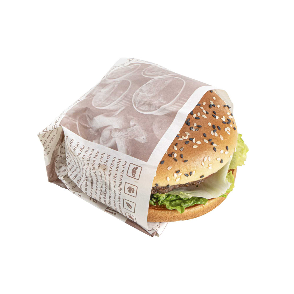 Gastronomia Newsprint Paper Food Wrap and Basket Liner - Greaseproof - 15" x 11" - 200 count box