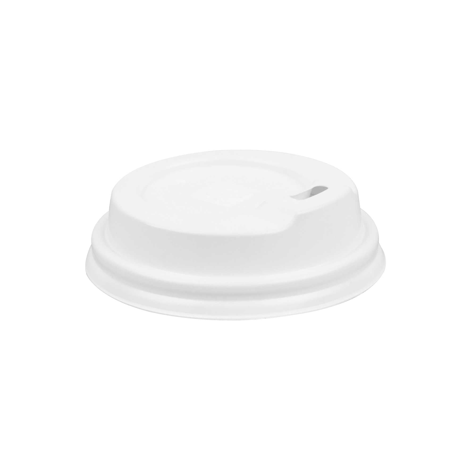 Restpresso White Plastic Coffee Cup Lid - Fits 4 oz - 500 count box