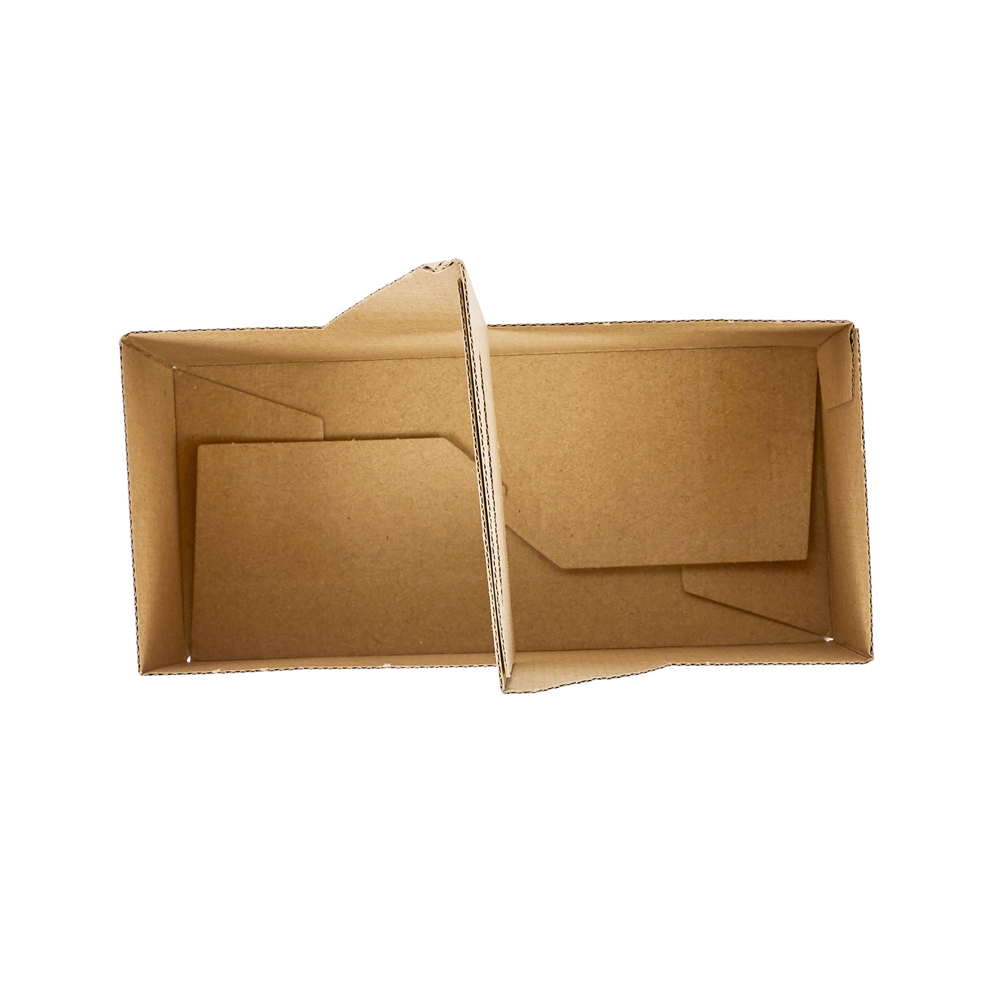 Restpresso Kraft Paper Altalena Drink Carrier - Fits 2 Cups - 7 1/4" x 3 1/2" x 9 1/4" - 100 count box
