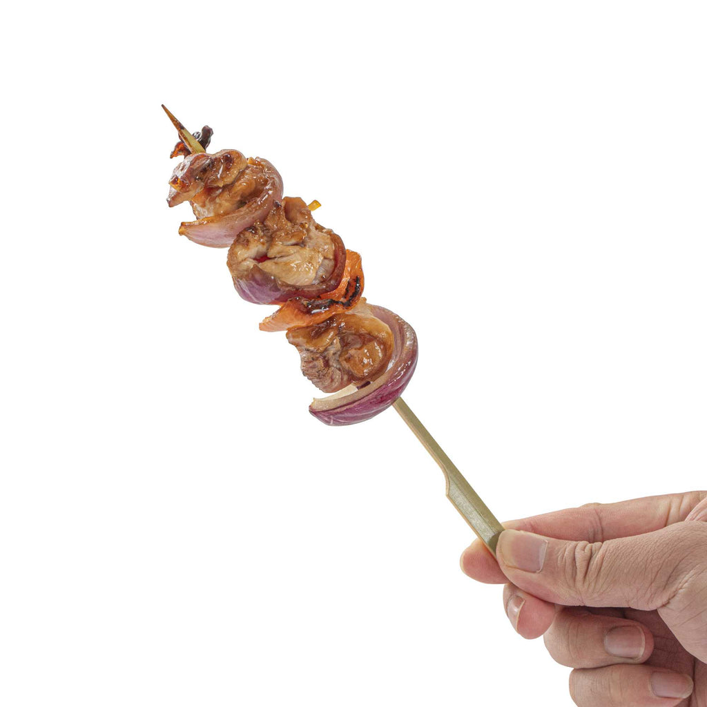 Pixy Natural Bamboo Paddle Skewer - 8" - 1000 count box