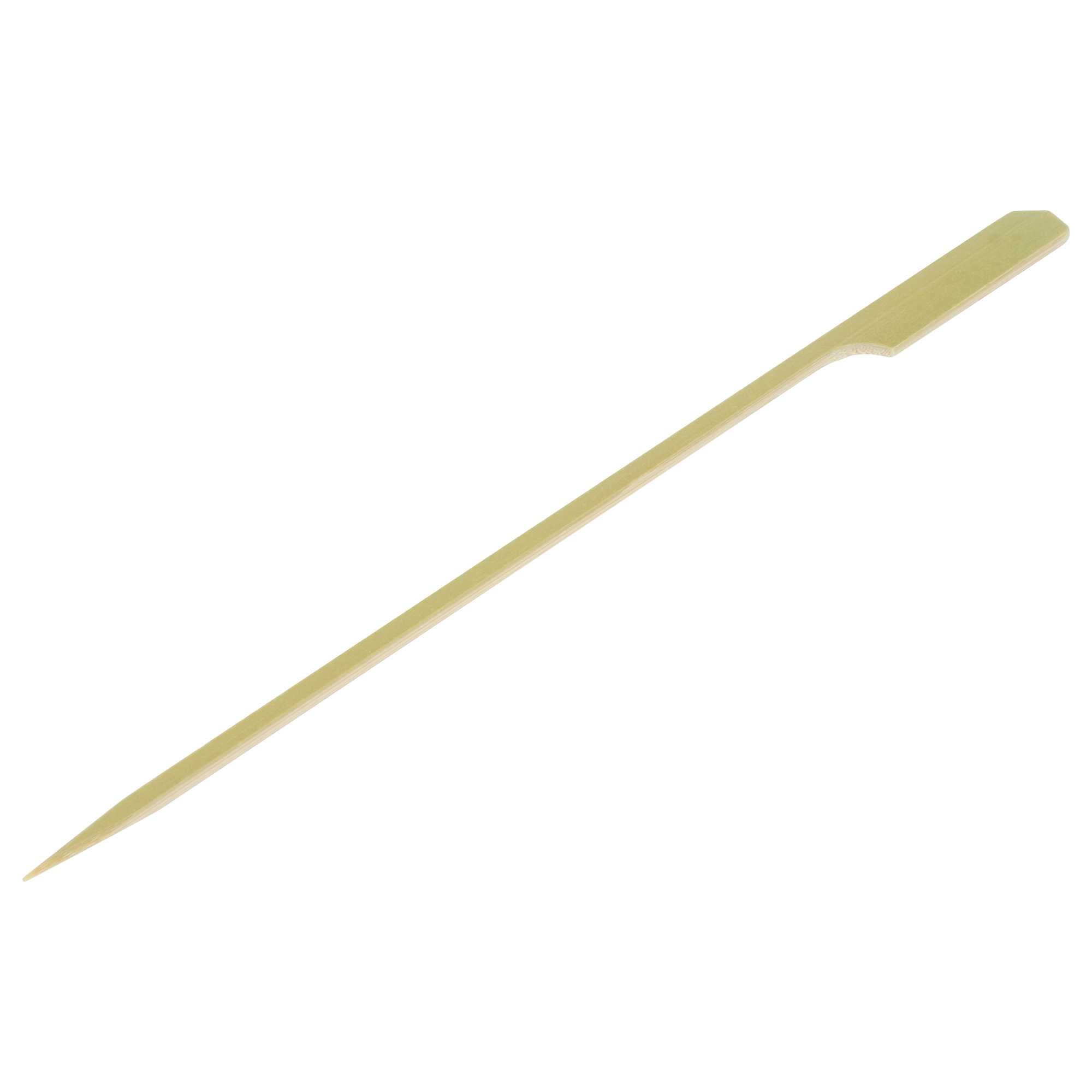 Pixy Natural Bamboo Paddle Skewer - 8" - 1000 count box
