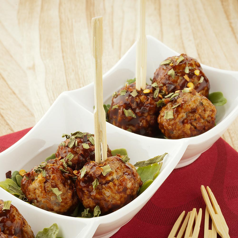 Bambuddha Natural Bamboo Asian Fork - 3 1/2" - 1000 count box